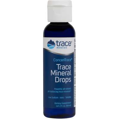 #ad Trace Minerals Concentrace Trace Mineral Drops 2 fl oz Liq $15.10