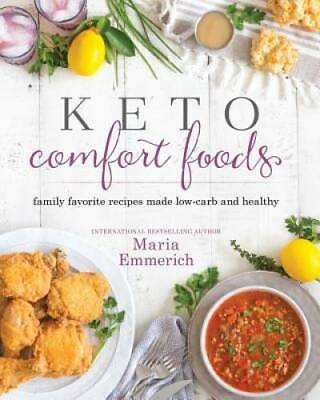 #ad Keto Comfort Foods Paperback By Emmerich Maria GOOD $6.21