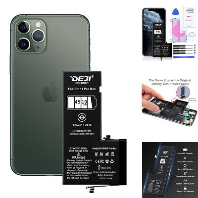 #ad For iPhone 11 Pro 12 Pro Max X High Capacity Replacement Internal Battery amp; Tool $32.99