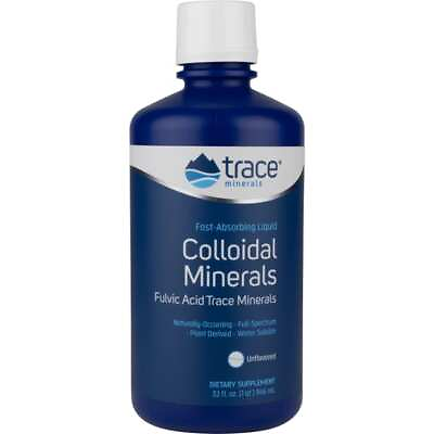 #ad Trace Minerals Colloidal Minerals Unflavored 32 fl oz Liq $23.09