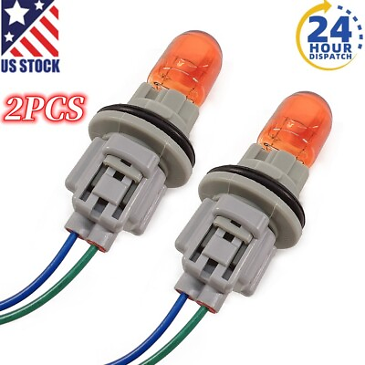 #ad 2x Turn Signal Socket And Connector Pigtail For 03 05 Toyota 4Runner 90075 60028 $11.90