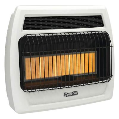 #ad #ad Dyna Glo Vent Free Infrared Propane Wall Heater 30000 BTU Thermostatic White $293.64