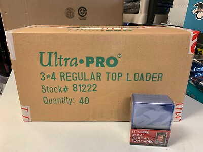 #ad 1000 Ultra Pro Regular 3x4 Toploaders sealed case Brand New top loaders 81222 $83.68