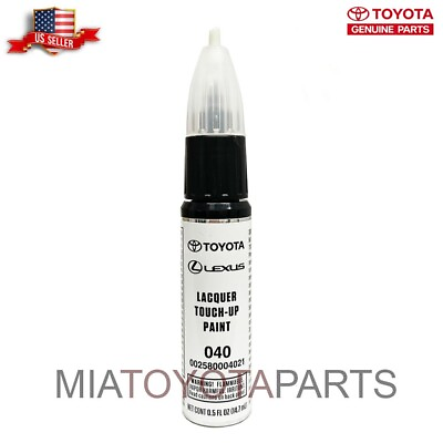 #ad OEM Genuine Toyota Ice Cap Super White 040 Touch Up Paint Pen 00258 00040 21 $15.70