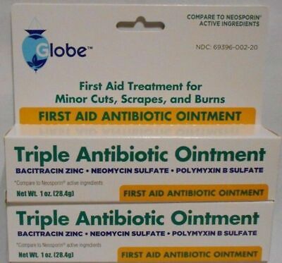 First Aid Triple Antibiotic Ointment 1oz 2 Tubes $7.99