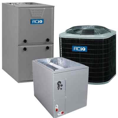 #ad 4 Ton 15 SEER2 Central Air Conditioner amp; 96% 120000 BTU AC Gas Split System $5086.30