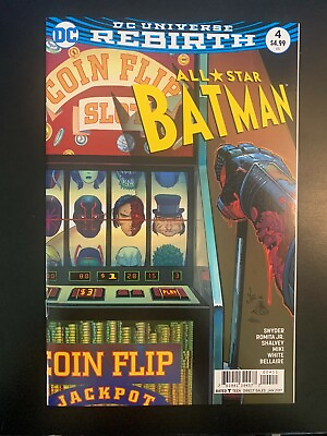 #ad All Star Batman #4 Jan 2017 9.0 VF NM $3.00