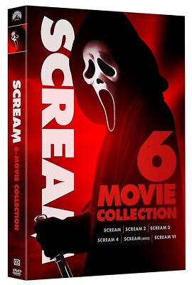 #ad Scream 6 Movie Collection The Complete 1 6 DVD 2023 6 Disc Box Set New $18.69
