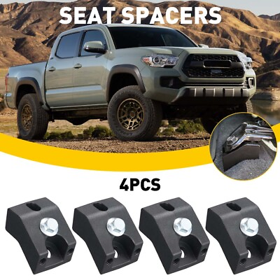 #ad 4pcs Seat Jackers Seat Spacer Lift Front Seat For 03 22 Toyota Tacoma 4Runner FJ $43.12