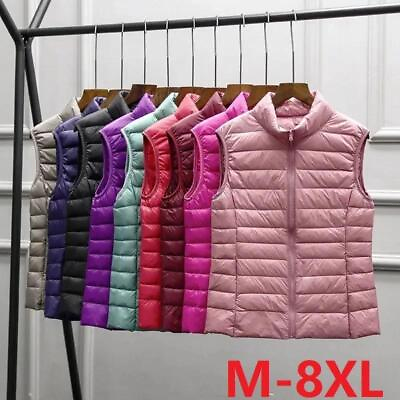 #ad Women#x27;s Packable Puffer Vest SIZE amp; COLOR VARIETY Duck Down Jack $16.80