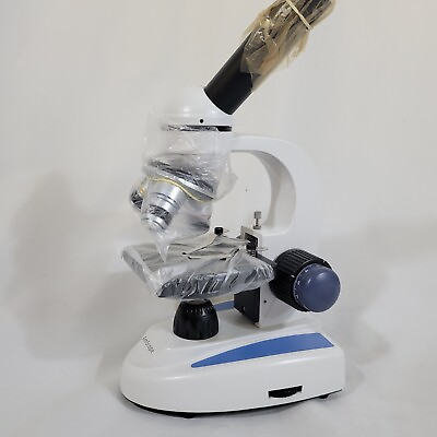 #ad AmScope 40X 1000X Compound Studet Microscope Cordless M158C E $99.02