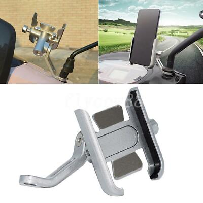#ad Silver Cell Phone Holder Mount Fit For Harley Davidson Street Glide FLHX Touring $14.90