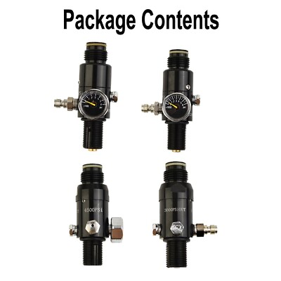 #ad 4500PSI High Pressure Air Tank Regulator HPA Valve 800 3000output For Paintball $33.51