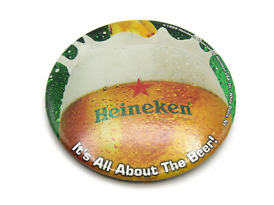 #ad Heineken Beer Pin It#x27;s All About The Beer Beer Graphic $17.99