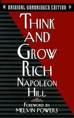 #ad Think and Grow Rich Paperback By Hill Napoleon GOOD $5.12