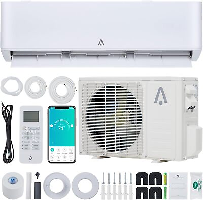 #ad 12000 BTU Split System Air Conditioner Inverter AC Heating Cooling Wall Mount $600.59