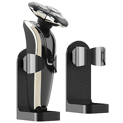 #ad Linkidea Adjustable Electric Shaver Holder Wall Mounted 2 Pack Self. $13.75