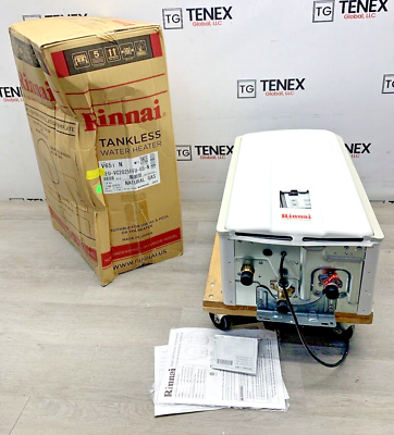 #ad Rinnai V65iN Indoor Tankless Water Heater Natural Gas 150K BTU S 25 #5125 $250.00