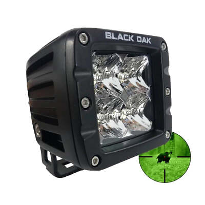 #ad Black Oak Pro Series Infrared 2quot; 940nm Flood Pod Light Black 2IR POD940 $135.99