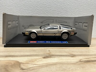 #ad Sun Star 1981 DeLorean LK DMC Back To The Future Diecast Model Car Scale 1:18 $115.00