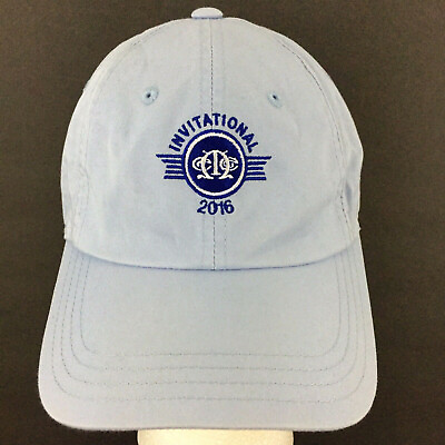 #ad Invitational Golf Club 2016 Cap Taylor Spell Out Logo Tour Resort Baseball Hat $17.91