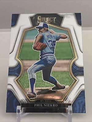#ad Phil Niekro 2023 Select Baseball Premier Atlanta Braves #112 $0.99