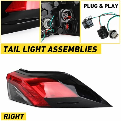 #ad Right Tail Light Passenger Lamp Outer Brake For Toyota RAV4 2019 2020 2021 EOU $78.84