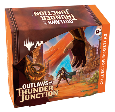 #ad Collector Booster Box Outlaws of Thunder Junction OTJ MTG New Sealed $203.44