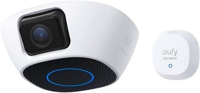 #ad eufy Security Garage Control Cam amp; Sensor Real Time Notifications 2K AI Refurb $55.99