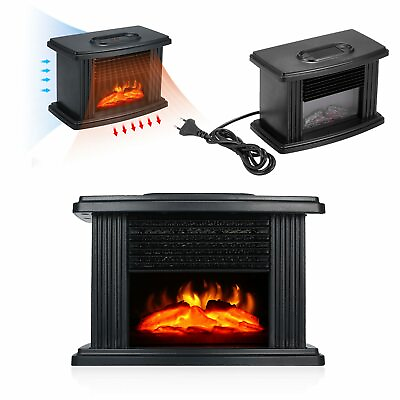 #ad Electric Fireplace Stove Heater Portable Remote Control Indoor Winter Heating $44.15
