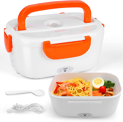 #ad Electric Lunch Box 110V Heated Lunch Box Electric Heating Lunch Box Food Hea $28.04