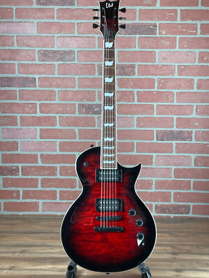 #ad ESP LTD Eclipse EC 256QM Electric Guitar See Thru Black Cherry Sunburst $599.00
