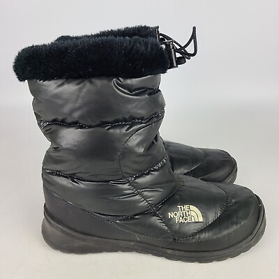 #ad The Northface Nuptse Bootie III 3 Goose Down Insulation Boot Women#x27;s US Size 7 $79.99
