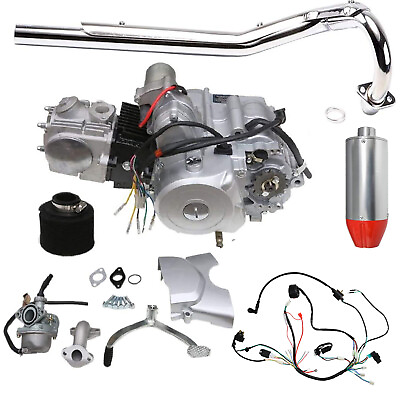#ad 125cc Semi Auto Engine 31 Speed Motor Reverse For Go kart ATV Quad Buggy Taotao $469.39