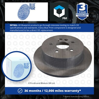 #ad 2x Brake Discs Pair Solid Rear 291mm ADT343147 Blue Print Set 4243108030 Quality GBP 49.95