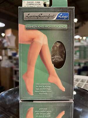 #ad Loving Comfort Fashion Knee High CT 20 30 mmHg Beige X Large $20.00