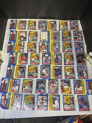 #ad 14 Pack Lot 1988 Donruss Hanger Rack Pack MLB Baseball 45 Cards $39.99
