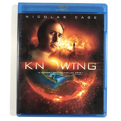 #ad Knowing Blu ray 2009 Used VG $4.99
