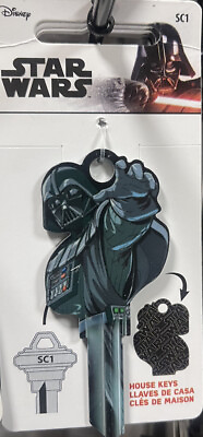#ad Darth Vader The Dark Side 3D Schlage Locks SC1 House Key Blank $7.49