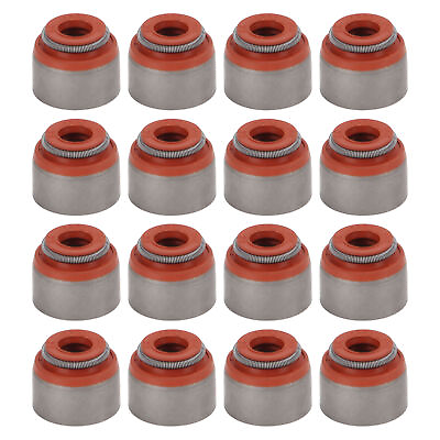 #ad 16PCS Engine Valve Stem Seal Package Fluororubber For B17A1 B18C1 C5 A3 K2 $12.49