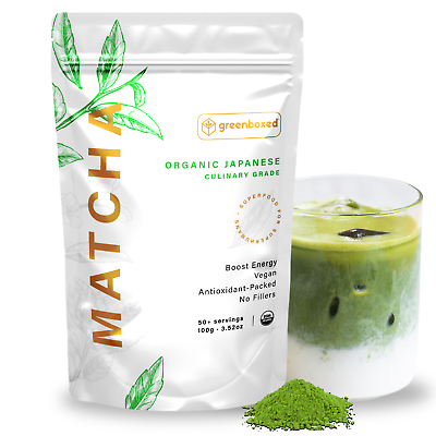 #ad 100% Pure Organic Matcha Green Tea Powder Matcha Lattes Te Verde Organico Macha $19.99