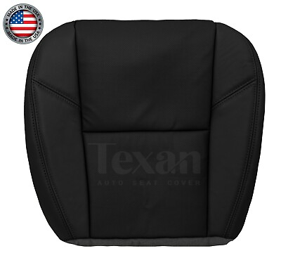 #ad 2012 2014 Chevy Silverado LTZ Driver Bottom Leather Perforated Seat Cover Black $136.49