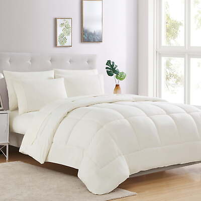 #ad Bedding Sets Queen Size W 2 Pillowcases 100% Luxury Microfiber Comfort 7 Pieces $70.59