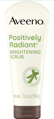 #ad Aveeno Positively Radiant Skin Brightening Exfoliating Scrub 7oz New $12.25