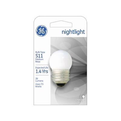 #ad Night Light Bulb White 7.5 Watts 3 Pack $14.99