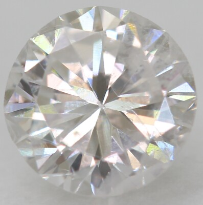 #ad Certified 0.52 Carat D SI1 Round Brilliant Enhanced Natural Diamond 5.2mm 3VG $363.99