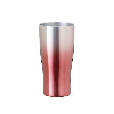 #ad Atlas Thermal Insulation Stainless Steel Tumbler 430ml Gradient Pink Vacuum Insu $38.26