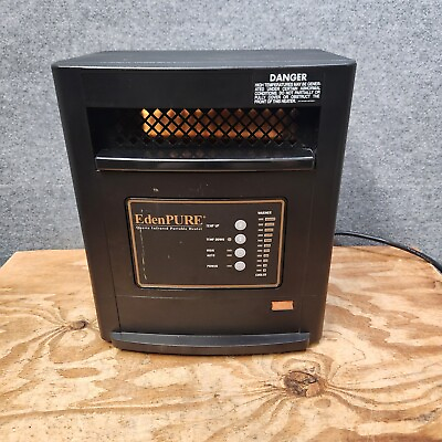 #ad EdenPURE USA750 Quartz infrared Portable Heater 1325W No Remote $43.74