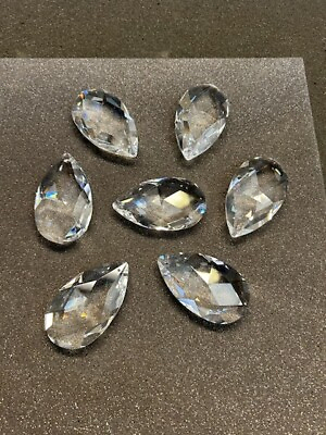 #ad Swarovski Crystal Almond: Spectra 8721 63mm 2 1 2quot; Crystal Clear Stunning $4.03