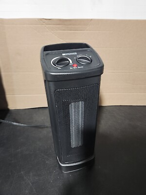 #ad Utilitech Up to 1500 Watt Ceramic Tower Indoor Electric Space Heater with Thermo $27.00